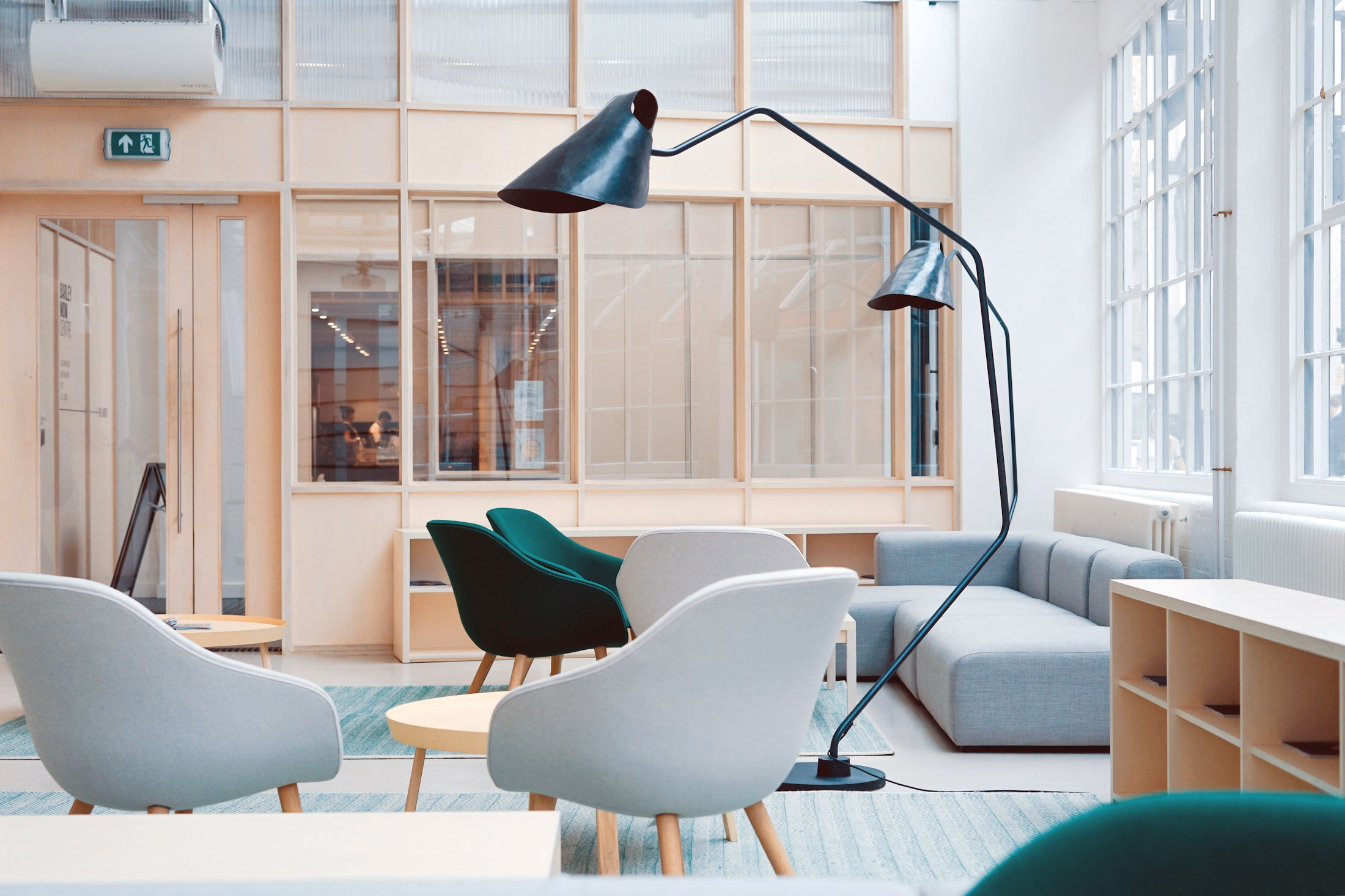A calm, carefully designed professional office